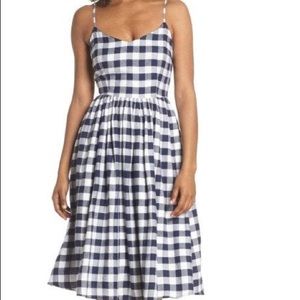 BB Dakota Checkered Midi Dress!